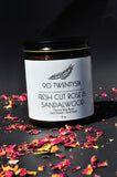 Fresh Cut Rose & Sandalwood Candle